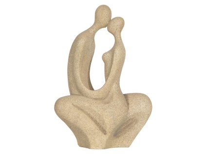 Dekorativní figurka sedícího páru Clayre & Eef 6PR5912 16x8x25 cm