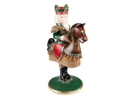 Polyrezinový svícen NUTCRACKER Clayre & Eef 6PR3778 22*15*33 cm