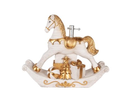 Stojan na vánoční stromek ROCKING HORSE Clayre & Eef 5MG0094 73x21x61 cm