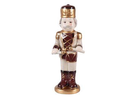 Dekorativní figurka Louskáčka Clayre & Eef 6CE2258 8x8x25 cm
