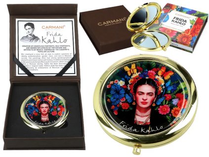 Carmani - Kosmetické zrcátko F. Kahlo - 7 cm