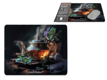 Carmani - Podložka pod počítačovou myš Čaj - 20*24*0,3 cm