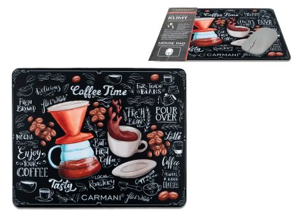 Carmani - Podložka pod počítačovou myš Coffee - 20*24*0,3 cm