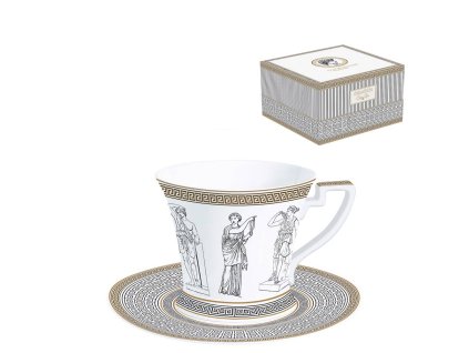 Šálek s podšálkem 200 ml - Easy Life - Palladium