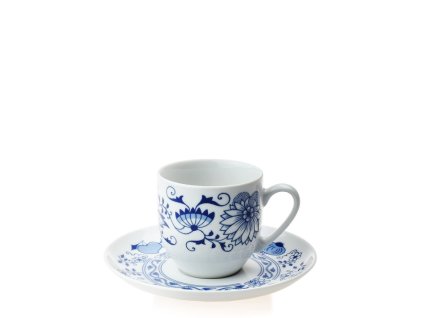 Šálek s podšálkem na espresso Saphyr - cibulák Henrietta - 100 ml