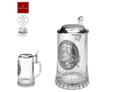 Korbel 500 ml výroční "70"