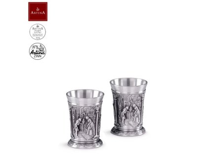 Cínové odlivky 5,5 cm - sada 2 ks