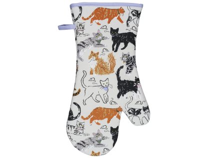 UW - Textilní kuchyňská rukavice Feline Friends
