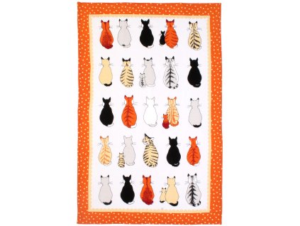 UW - Kuchyňská utěrka Cats In Waiting