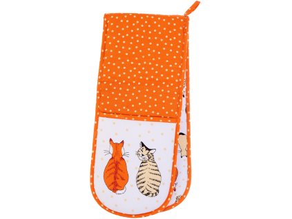 UW - Kuchyňská dvojitá rukavice Cats In Waiting