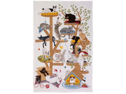 UW - Kuchyňská utěrka Moggie Mayhem