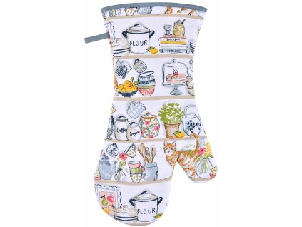 UW - Textilní kuchyňská rukavice Pantry Cats