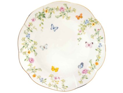 Easy Life - Porcelánový jídelní talíř Dancing Butterflies - 27 cm