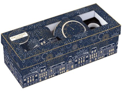 Easy Life - Porcelánové hrnky Midnight 2 ks - 300 ml