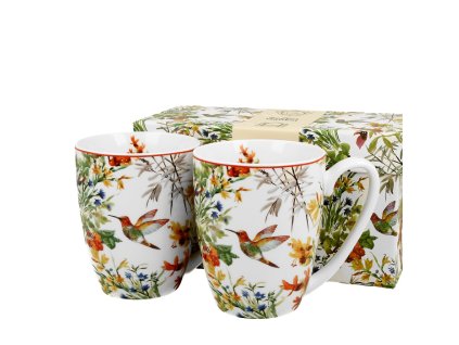 Hrnek 380 ml - kolibřík - sada 2ks