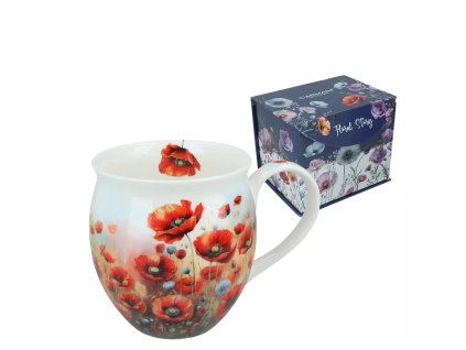 Hrnek buclák 450 ml - vlčí máky