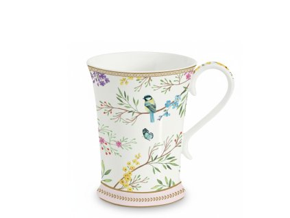 Hrnek 300 ml - Easy Life - Ptáčci s motýlkem