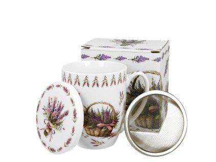 Hrnek na bylinky - Levandule 350 ml