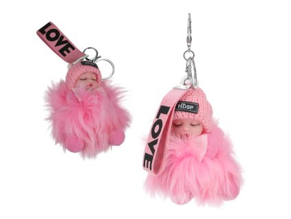 Přívěsek na kabelku/klíčenka "jako v bavlnce"