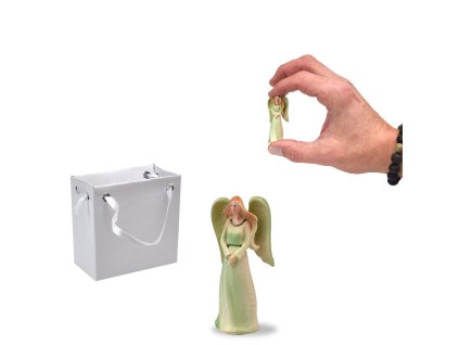 Andílek mini 6 cm v dárkové taštičce