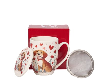 Hrnek na bylinky 350 ml - Psí láska