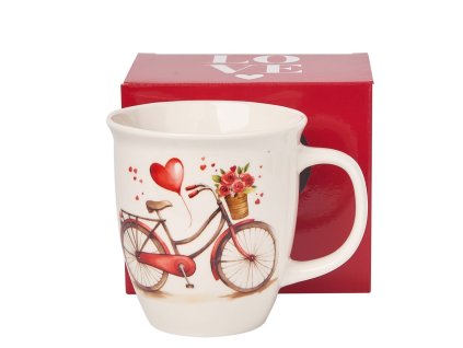 Hrnek 600 ml - Láska na kole