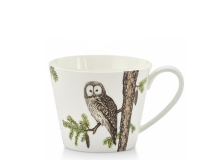 Hrnek 400 ml Agata Hajdecka - Puštík obecný