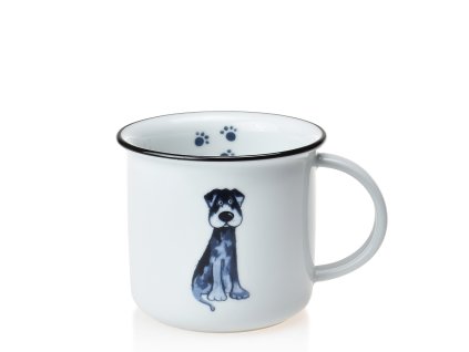 Hrnek Tina porcelánový plecháček 250 ml - pes Štěkson