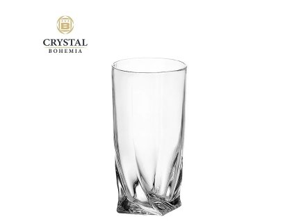 Odlivky 350 ml Quadro long drink - sada 6ks