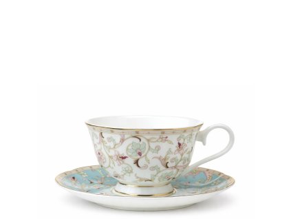 Šálek s podšálkem 200 ml na čaj z kostního porcelánu