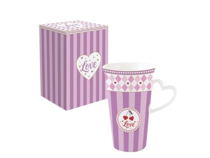 Hrnek 600 ml - Easy Life - Malá srdíčka