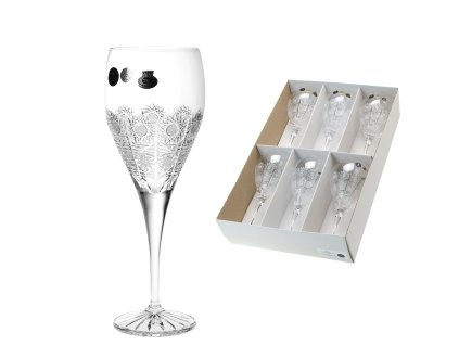 Sklenice 340 ml bohatý brus 500PK - sada 6 ks