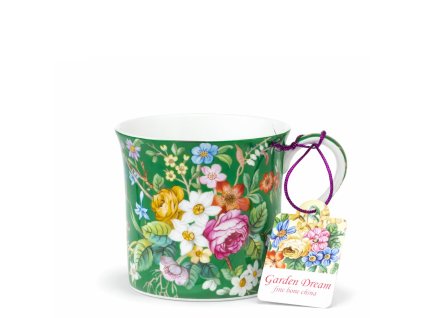 Hrnek 350 ml - Garden Dream Botanical Green