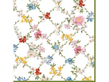 Easy Life - Dezertní třívrstvé ubrousky Garden dreams 20 ks - 33*33 cm