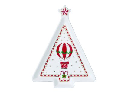 Easy Life - Porcelánová miska Christmas Wonderland - 21×16 cm