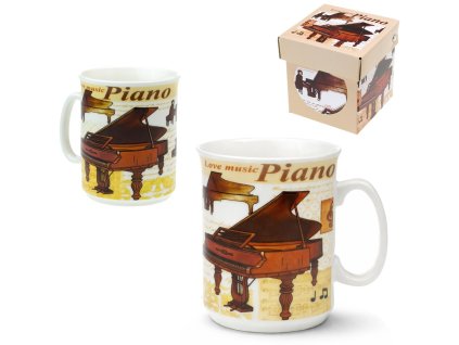 Hrnek 260 ml hudební dekor