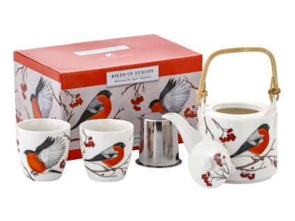 Čajová sada Konvička se sítkem 600 ml šálky 2 x 150 ml Hýl obecný