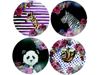 Kitchen Craft - Korkové prostírání kulaté Wild At Heart - 29×29 cm