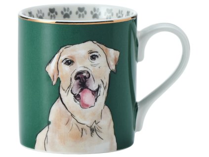 Kitchen Craft - Porcelánový hrníček Labrador - 280 ml