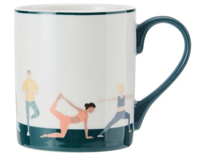 Kitchen Craft - Porcelánový hrníček Yoga - 280 ml