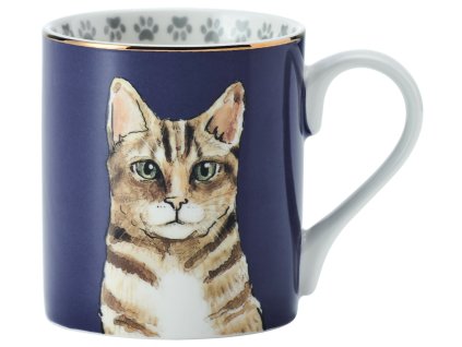 Kitchen Craft - Porcelánový hrníček Cat - 280 ml