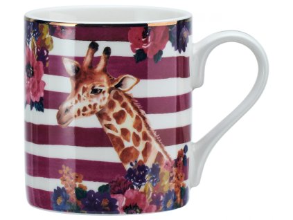 Kitchen Craft - Porcelánový hrníček Wild At Heart Giraffe - 280 ml