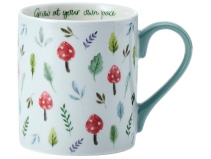 Kitchen Craft - Porcelánový hrníček Mushroom - 280 ml