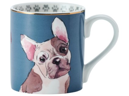 Kitchen Craft - Porcelánový hrníček French Bulldog - 280 ml