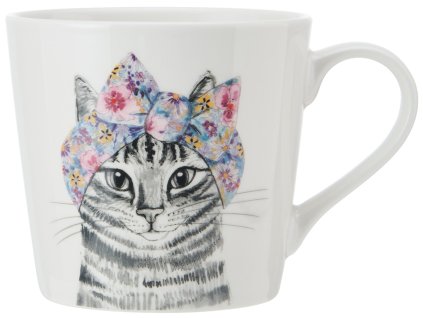 Kitchen Craft - Porcelánový hrníček Tipperleyhill Cat - 380 ml