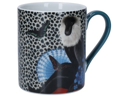 Kitchen Craft - Porcelánový hrníček Monkey - 350 ml