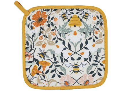 UW - Textilní chňapka Bee Bloom - 20 x 20 cm