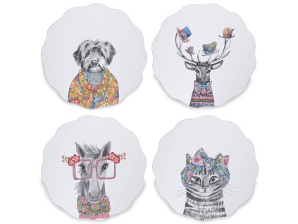 Kitchen Craft - Korkové prostírání Tipperleyhill 4 ks - 29 × 29 cm