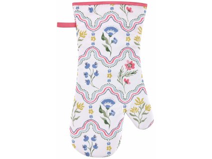 UW - Textilní kuchyňská rukavice Boho Floral - 20 x 37 cm