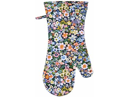 UW - Textilní kuchyňská rukavice Confetti Floral - 20 x 37 cm
